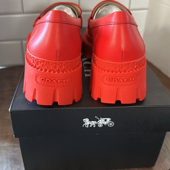COACH LUG SOLE LOAFERS - Picture 4 of 5